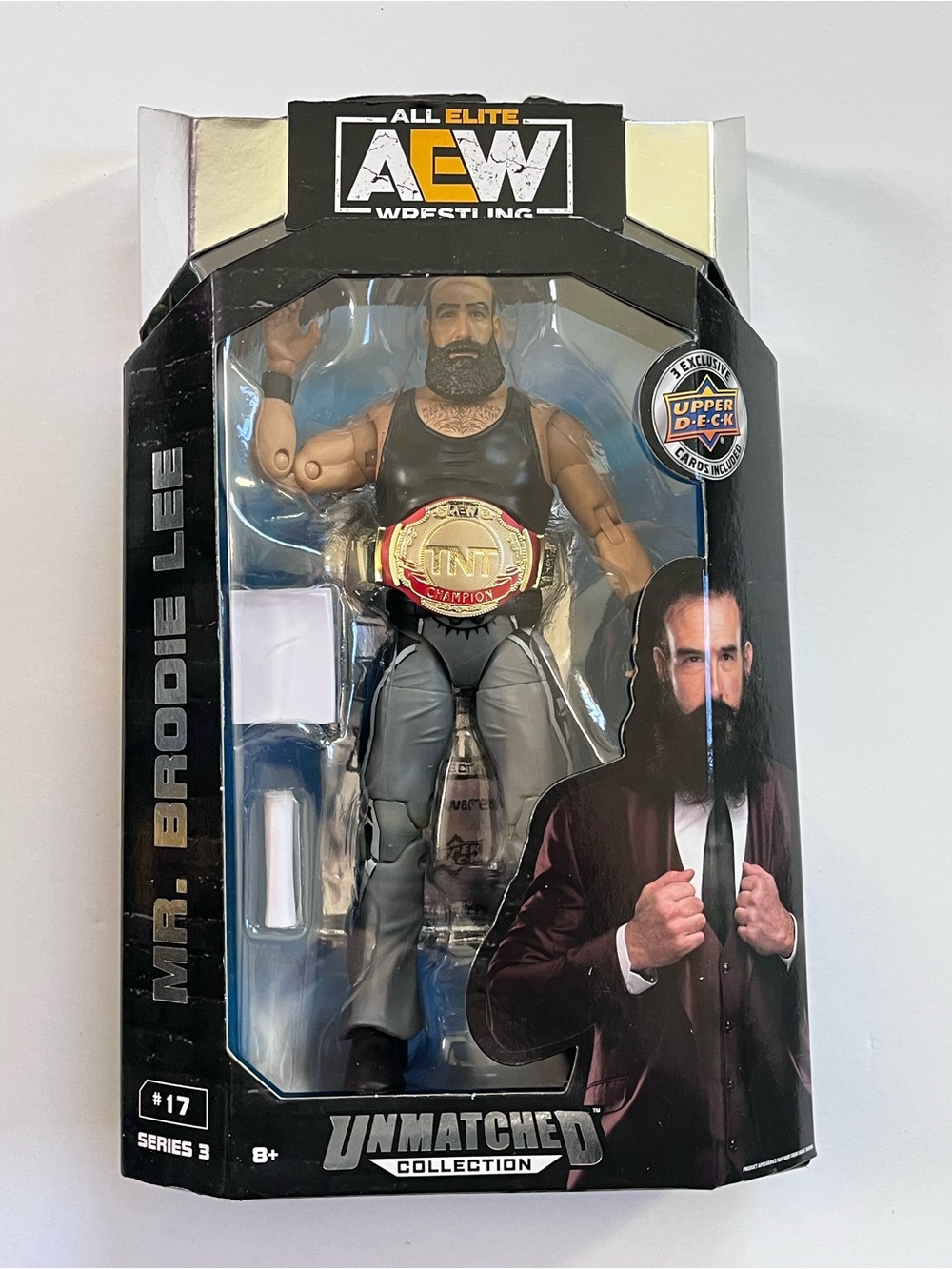 AEW Silver Unmatched Collection Series 3 #17 Mr. Brodie Lee